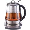 image:imageBUYDEEM K156 Tea Maker Electric Kettle for Coffee and Tea Brewer 6 Brew Strength Selection for Extracting 4 Temperature Settings Boil Dry Protection 2 Hours Auto Keep Warm Oat White 15L16QT13 Quarts